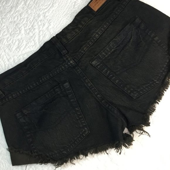 O'NEILL women's black shorts denim size 3 - Picture 6 of 6